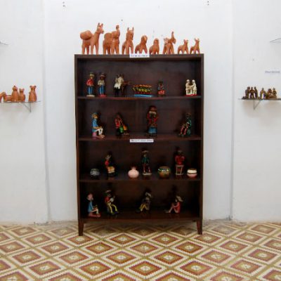 Sala de objetos da cultura popular